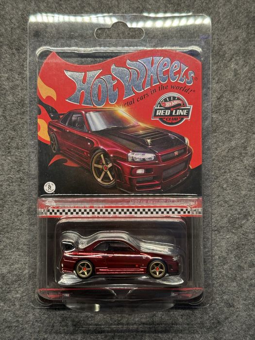 Hot Wheels Nissan Skyline GT-R BNR34 Red Line Club: 2 550 грн