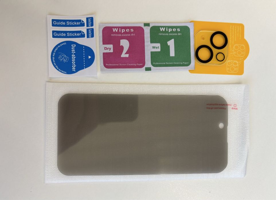 Capas e películas (varios modelos)