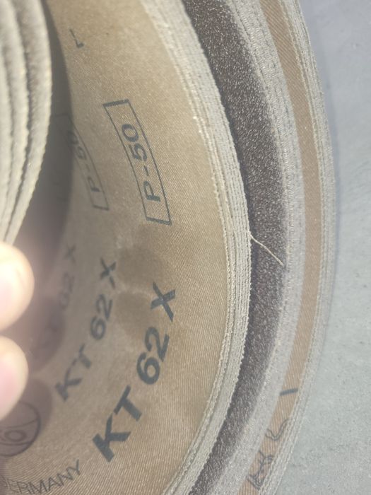 Pack lixas de lixadora de cinta