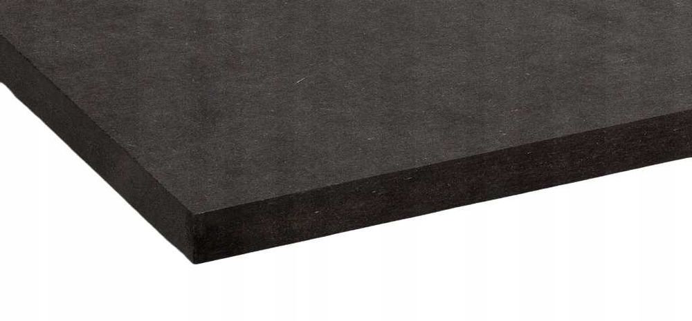 Płyta MDF 12 mm 2440x1220mm barwiona w masie czarna Płyty MDF czarne