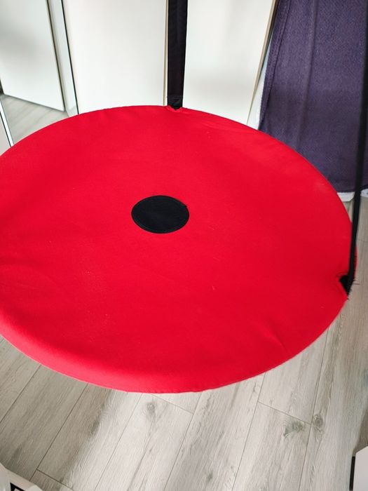Huśtawka sensoryczna Ikea Svava czerwona