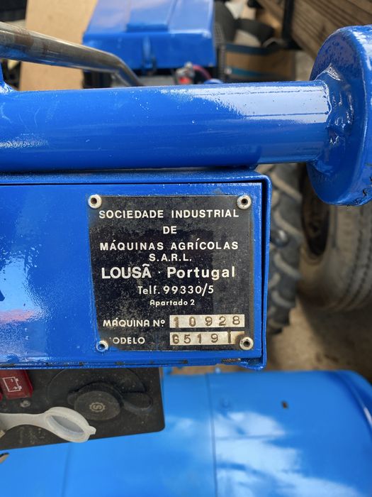 Motocultivadora Lombardini c/ motor de arranque