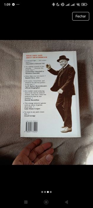Livro "beaverbrook a life"