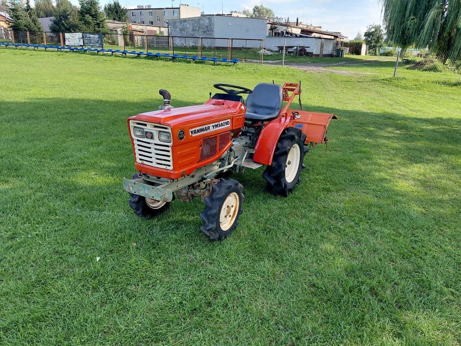 Traktor ogrodowy Yanmar YM 1401D 14KM 3 cylindry 4x4 ZESTAW