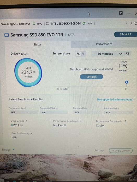 SSD 1Tb sata Samsung 850 EVO