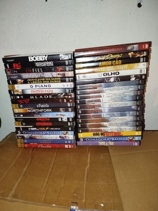 158 Filmes dvd/vhs originais/ dvd genios futebol