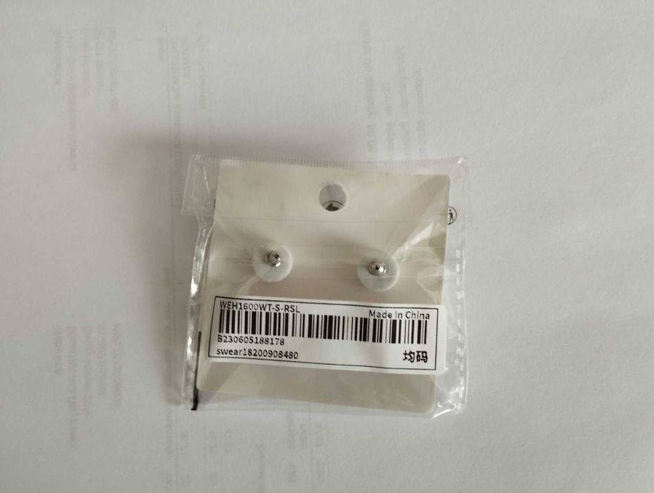 Kwadratowe kolczyki koła