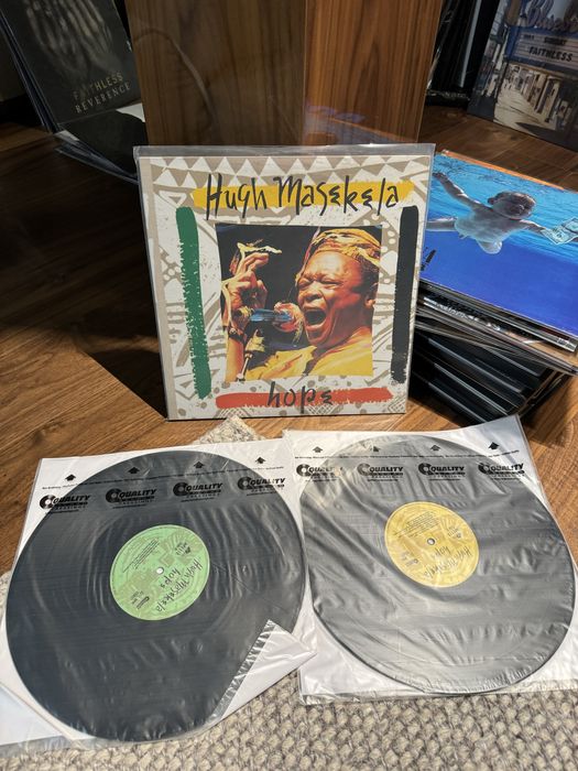 Hugh Masekela ‎– Hope LP Analog Production LP USA