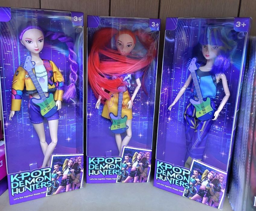 Фігурка ляльки K-Pop Demon Hunters Кейпоп мисливці на демонів 30 см