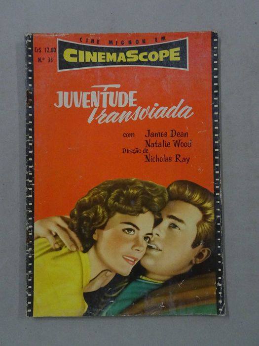 Cinemascope Comic Book No. 33 Featuring James Dean and Natalie Wood