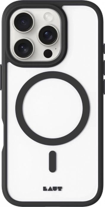 Etui Laut Huex Protect MagSafe na iPhone 16 Pro Max - czarne