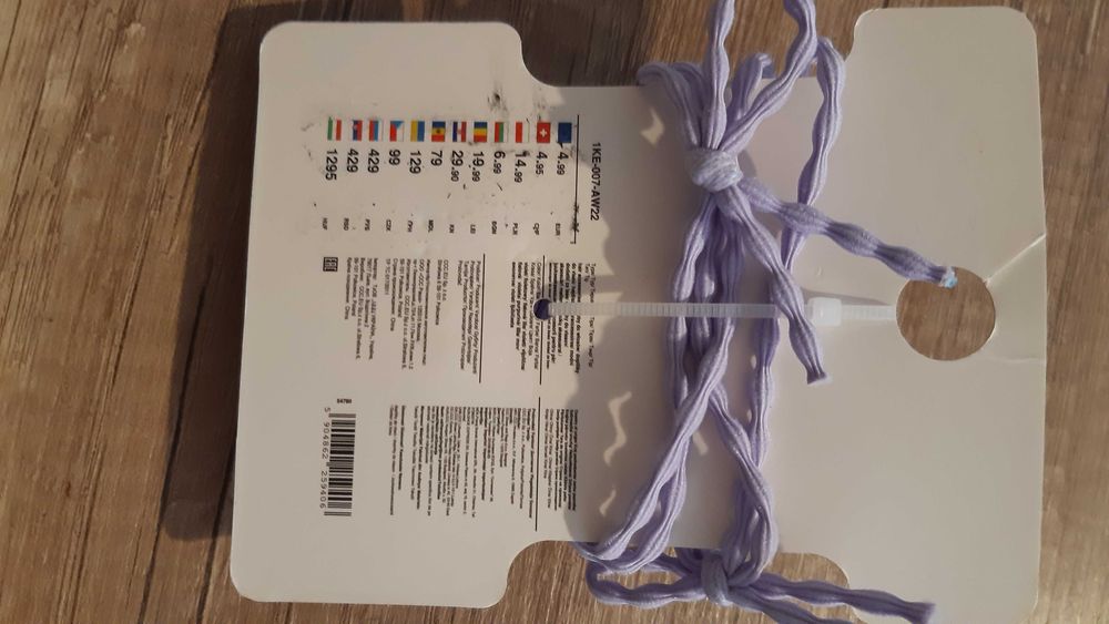 Nowe śliczne gumki do włosów z ccc gwiazdki serduszka