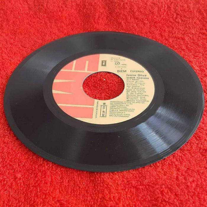 Disco Vinil Single Ivone Silva - Soror Mariana (1ª e 2ª parte) Teatro de Revista
