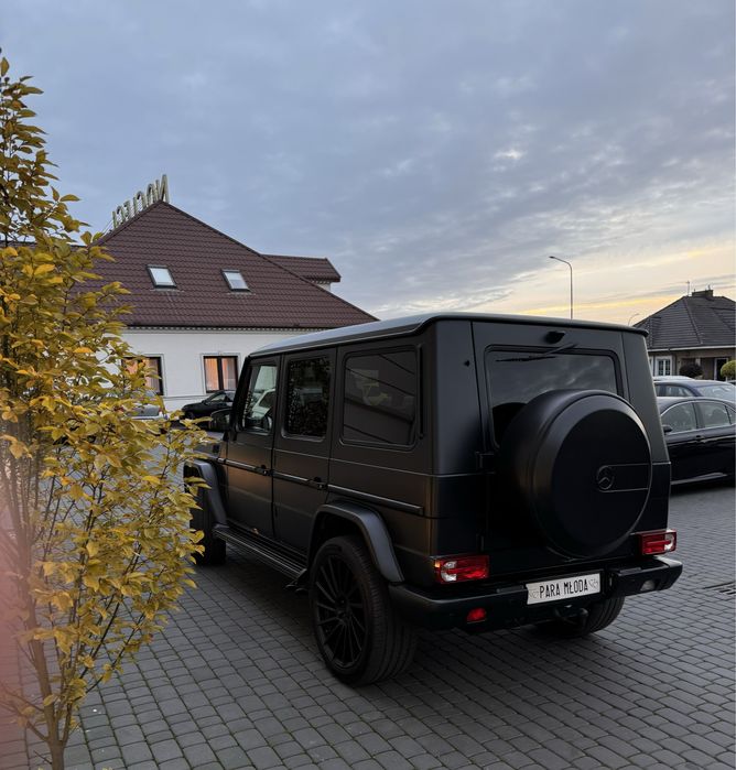 Auto do ślubu auto na wesele g-klasa czarne Torun Białystok Łódź