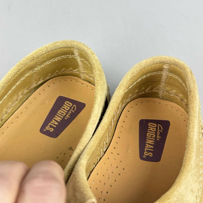 Черевики туфли Clark’s Originals Wallabee кларкс ботинки классические