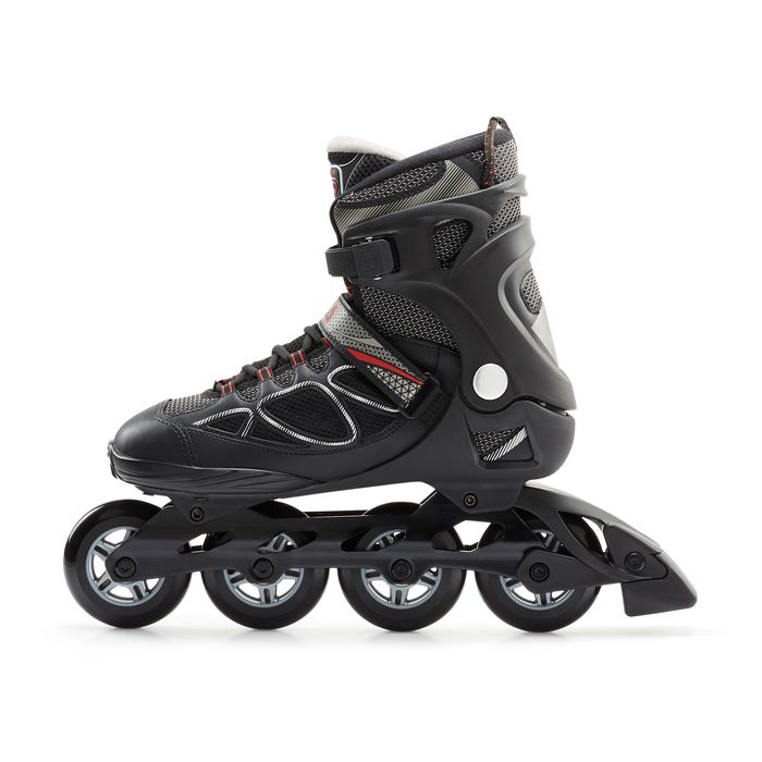 Patins em linha Adulto Homem FILA PRIMO AIR ZONE 84 mm Preto Vermelho