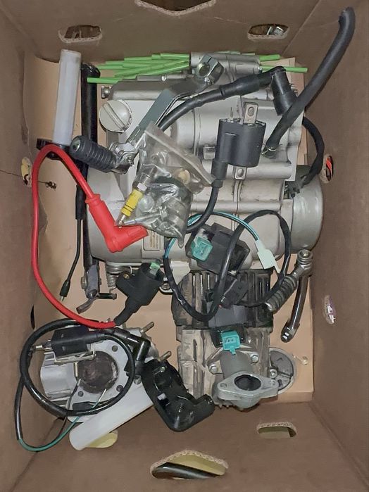Pit bike Malcor Xlz 125cc 17/14 + Motor + Pack peças