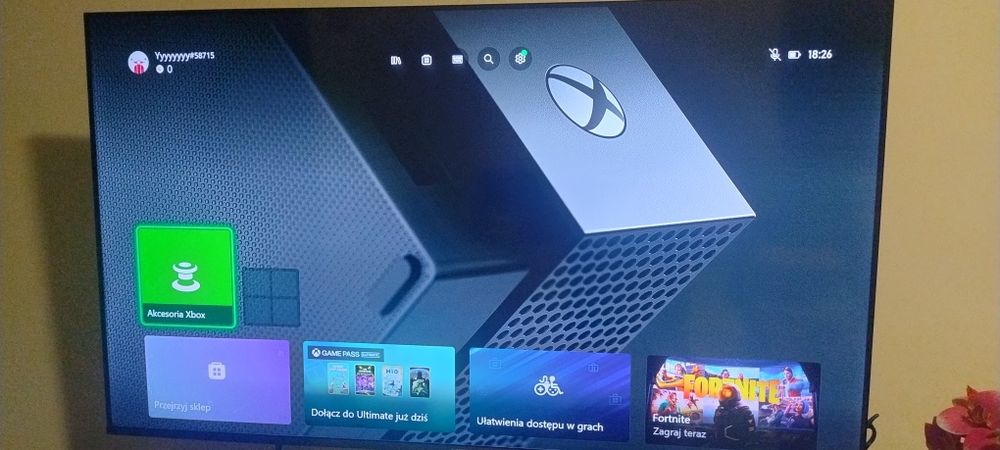 Xbox one x + pad