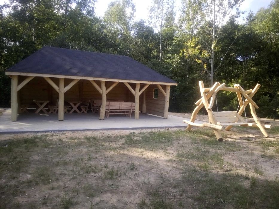 Altana altanka altanki altany z GRUBYCH OKRĄGŁYCH BALI-PRODUCENT!!!