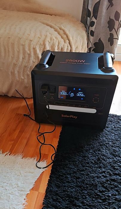 Зарядна станція SolarPlay Q2402M LifePo4 2500w на 2304Wh