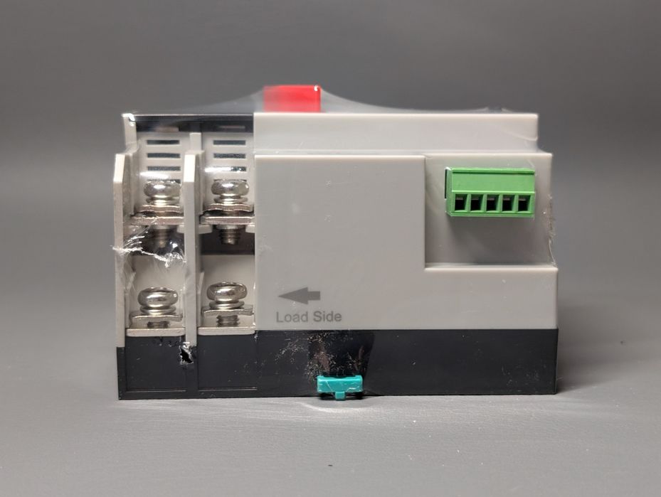 Авр tomzn однофазний оптом toq5-125\2 перемикач автомат резерв