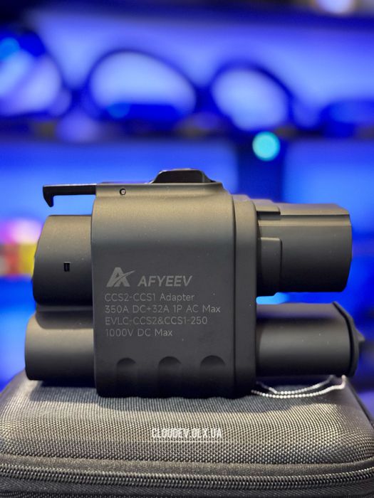 CCS1 CCS2 500A GUWIEYG, AFYEEV, IPENGEN фабричний перехідник з Америки на Європу 250квт з замком
