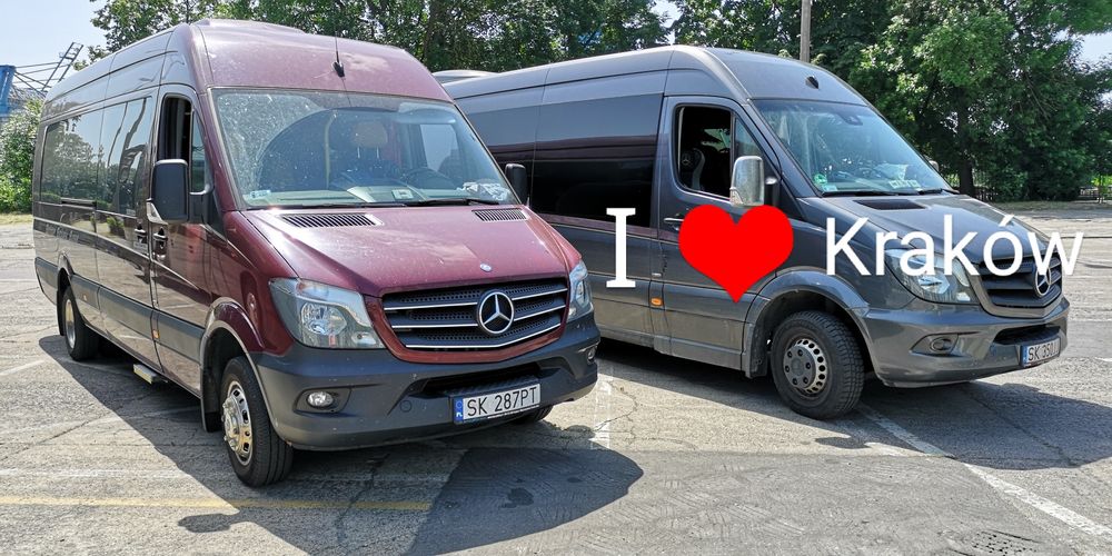 Przewóz osób busy Będzin Mysłowice Dąbrowa