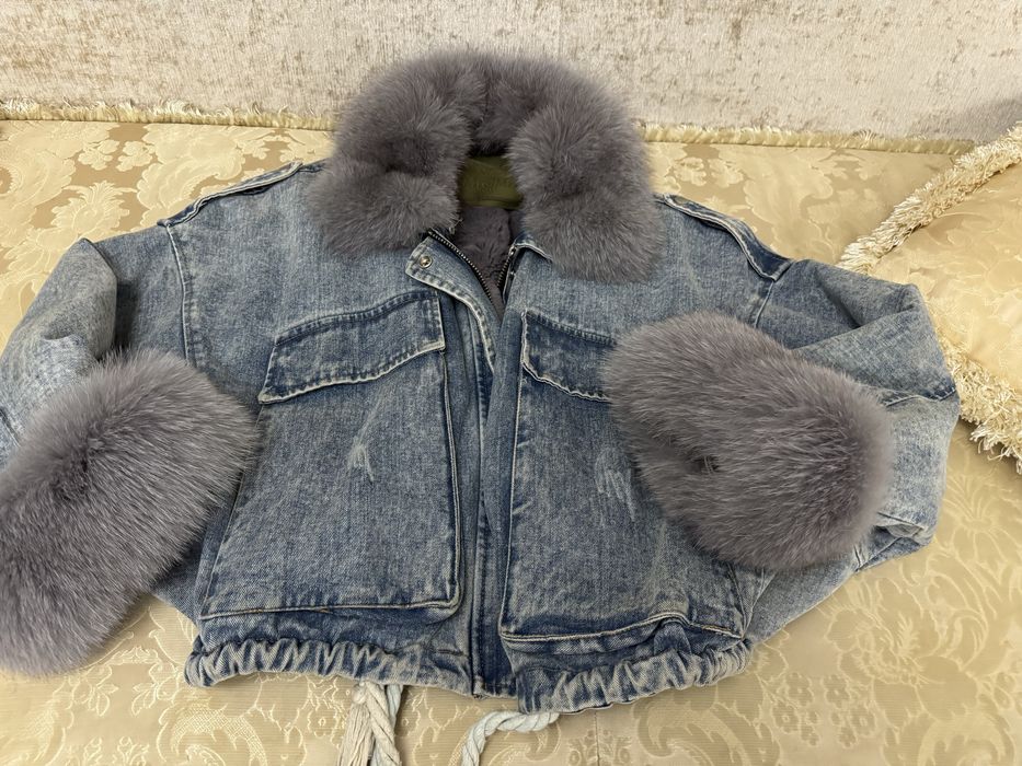 Джынсовая куртка б/у