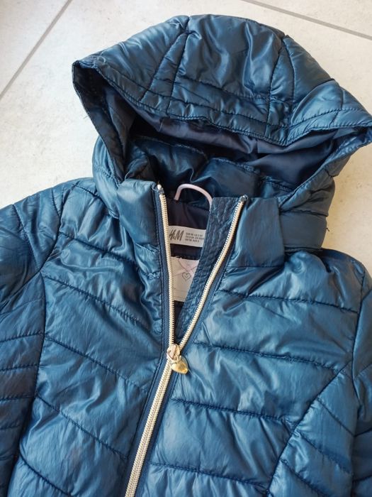 Kurtka H&M kurteczka pikowana 98
