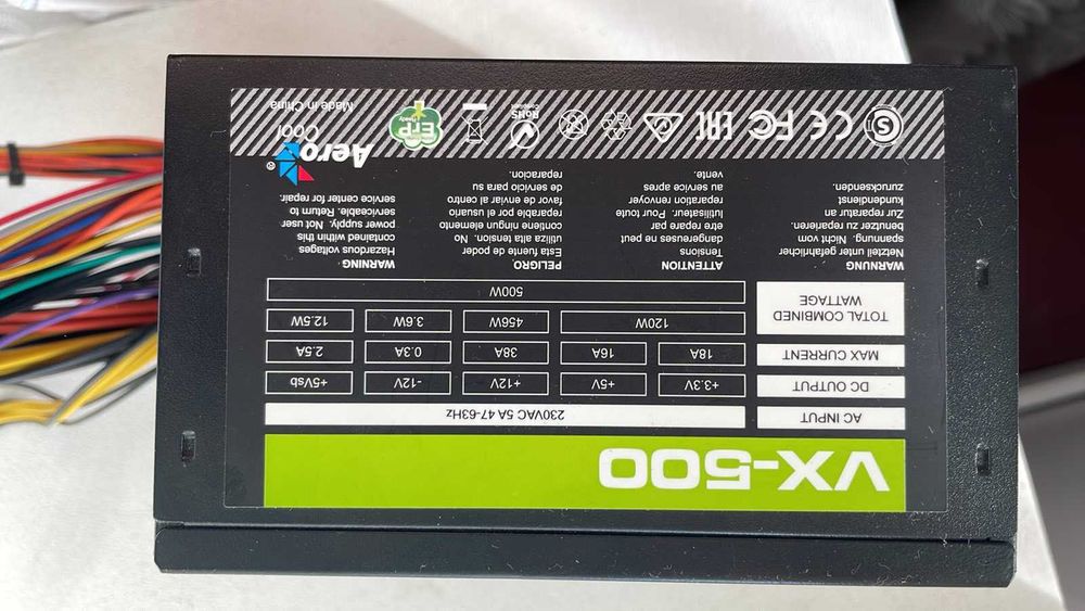 Блок живлення для пк 500W+подарунок