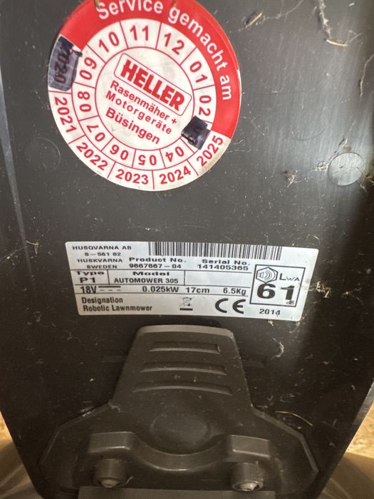 Kosiarka Husqvarna AUTOMOWER 305 kosiła 1344h