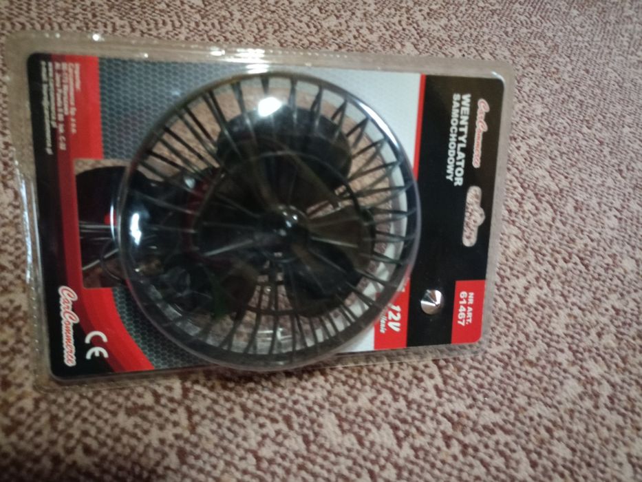 Nowy wentylator samochodowy 12V