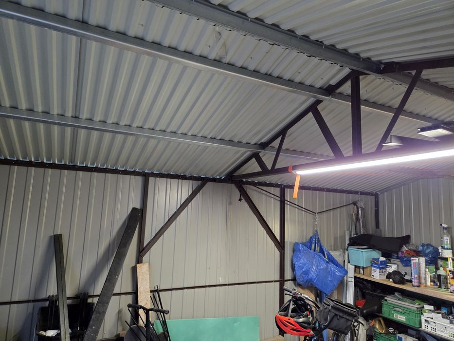 Garaż blaszany 5m x 3.5m