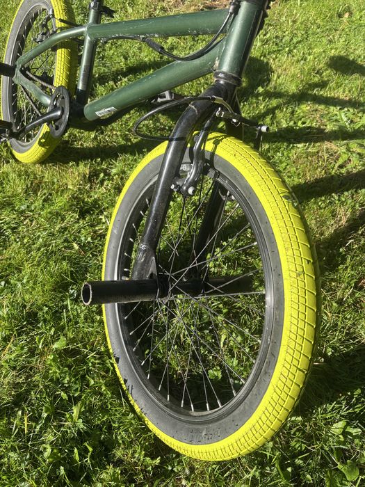 Rower BMX zielony