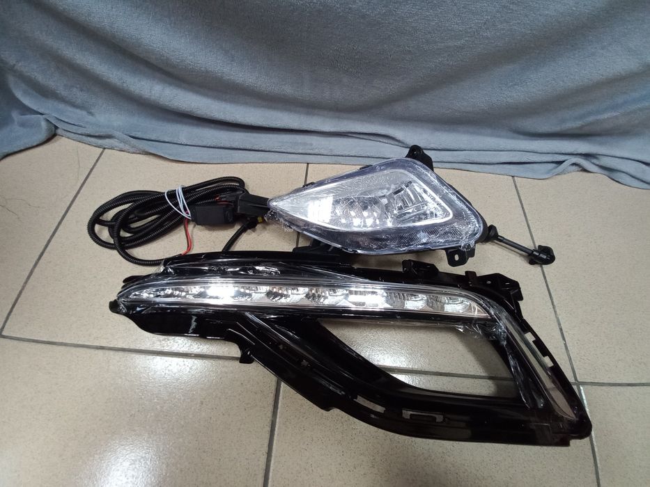 Дневные ходовые огни Hyundai Sonata LF ДХО соната лф 2015 2016 2017