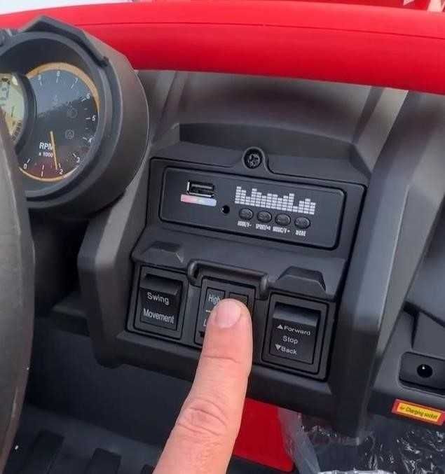 Дитячий електромобіль Баггі Двомісний детский электромобиль