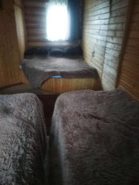 сдам дом сруб Ковбой на берегу пруда в п | Хорошево в 12км от Харькова