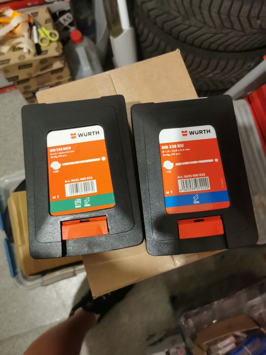 Wiertła wurth do metalu,