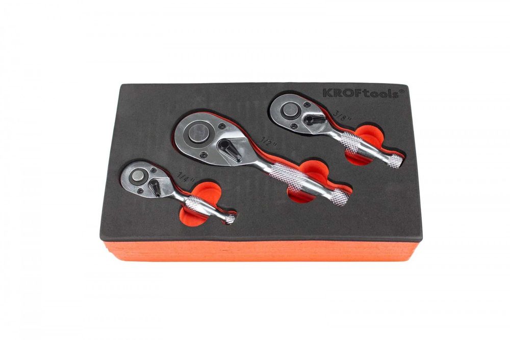 KIT MINI ROQUETES 1/4" 3/8" 1/2" 3 PCS - 8557