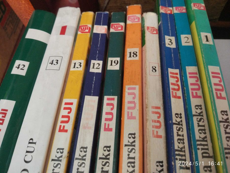 Encyklopedia piłkarska Fuji 10 sztuk