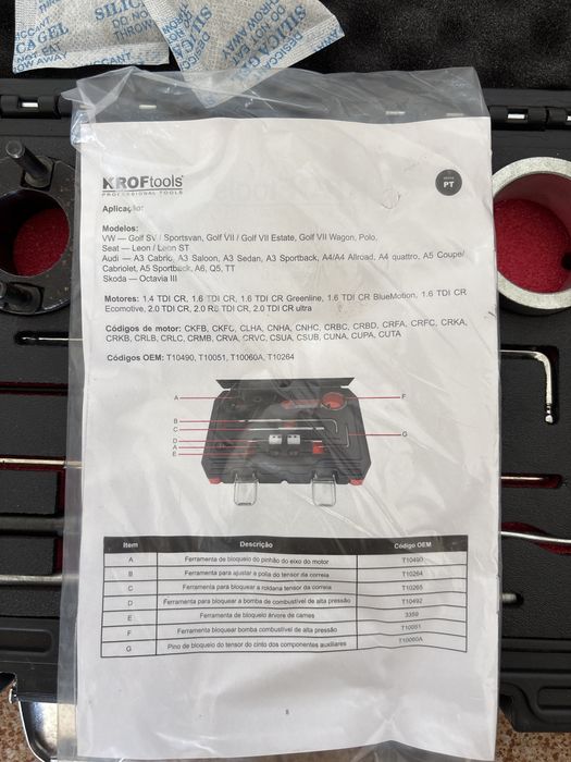 Ferramenta simcronismo ( kroftools)