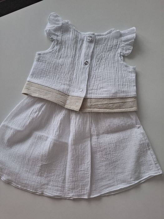 Komplet top spódniczka