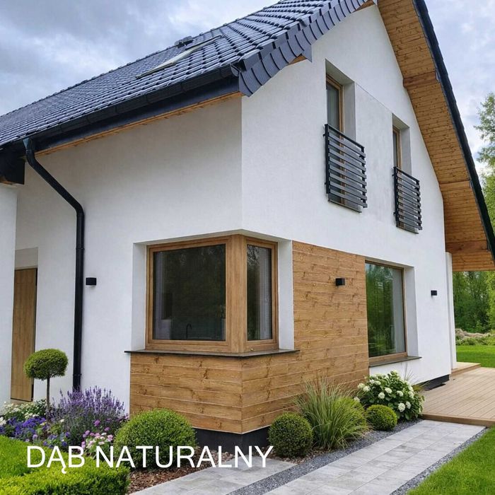 Deska Elewacyjna Elastyczna Imitacja Drewna Lamele Pełny System