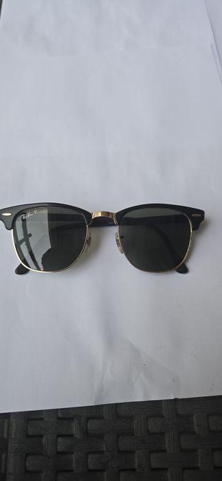 Óculos de sol Ray Ban polarizados RB3016 Clubmaster