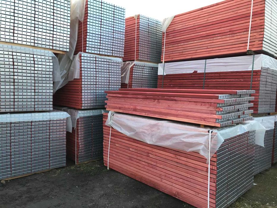 Rusztowanie Pletak 216 m2 nie UŻYWANE fasadowe 200 plettac