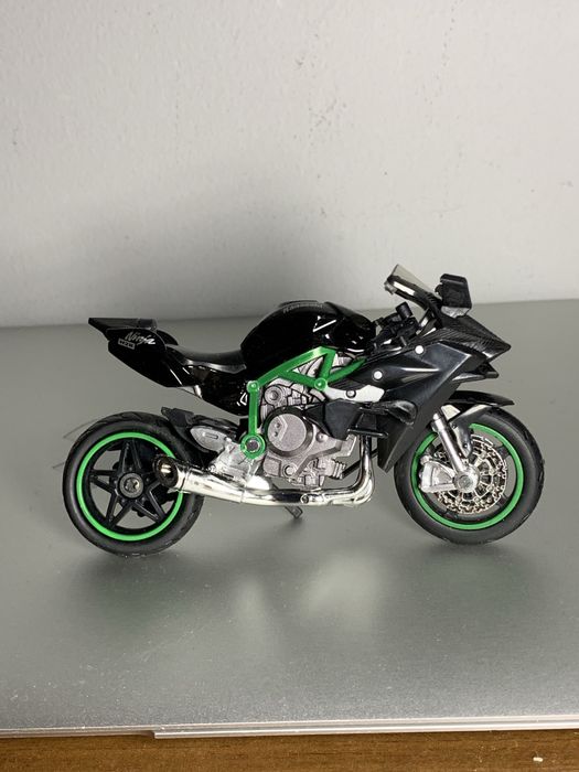 Модель 1/18 мотоцикла kawasaki ninja масштабна модель іграшка