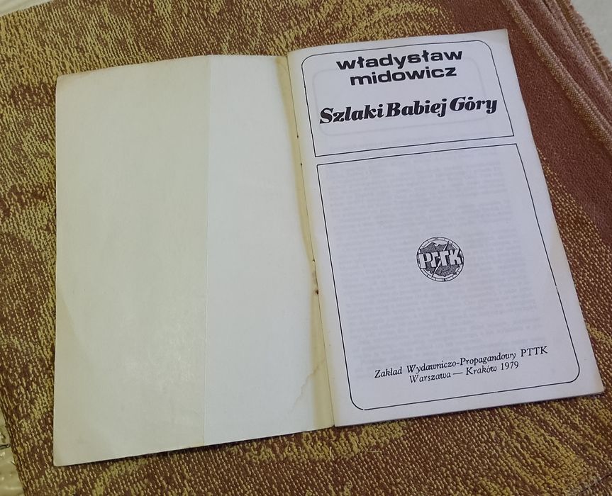 Szlaki Babiej Góry W. Midowicz  PTTK