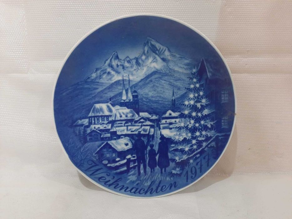 Talerz kolekcjonerski Weihnachten 1976