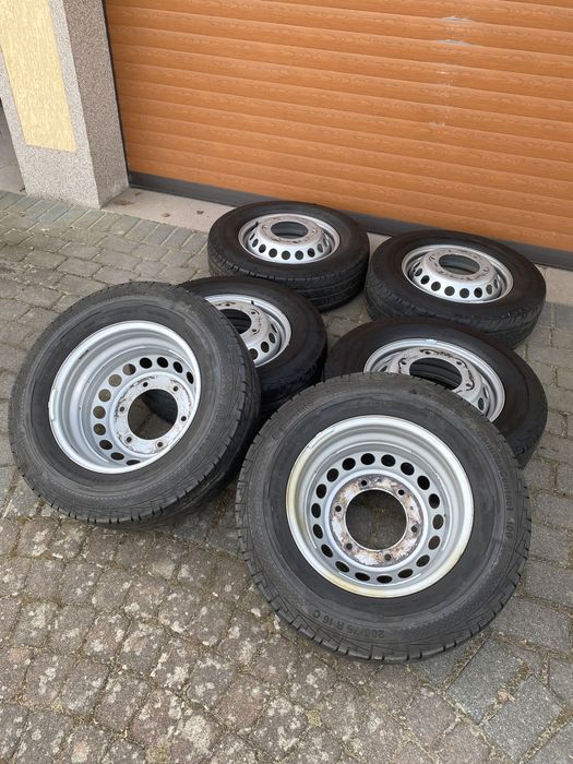 Felgi+Opony Mercedes Sprinter Blizniak 205/75R16C 6xContinental 15R