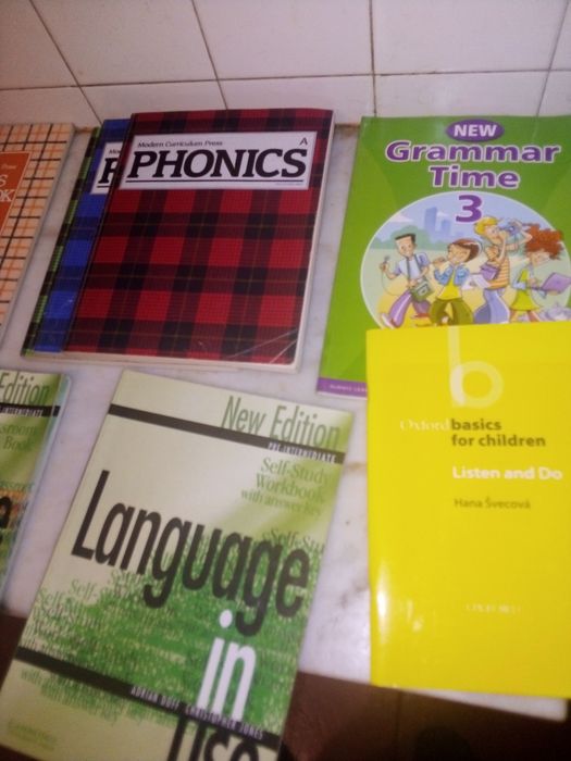 Conjunto de Livros Criança Aprendizagem de Inglês